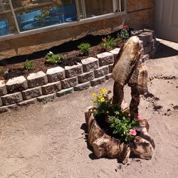 Mushroom Flower Planter