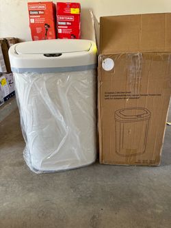 13 Gallon Sensor Trash Can with AC Adapter