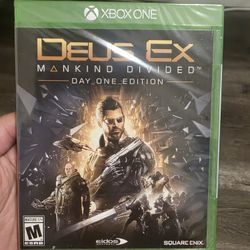Xbox One Xbox Series X Deus Ex Manking Divided Video Game