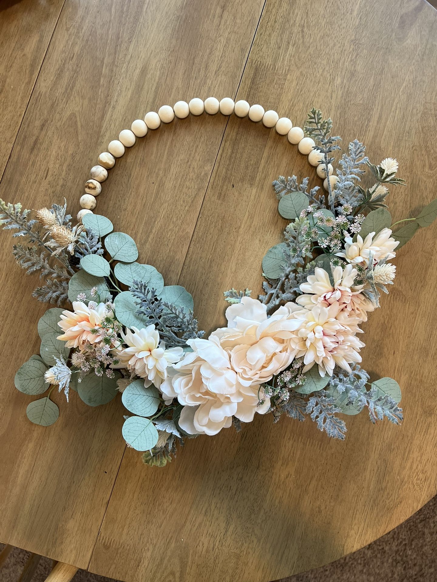 Light Floral Wreath