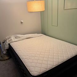 Mattress and iron bed 