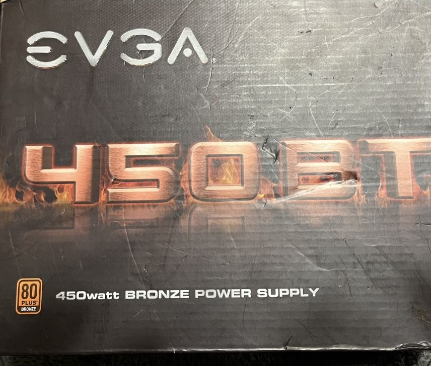 Evga 450 BT Bronze Power Supply
