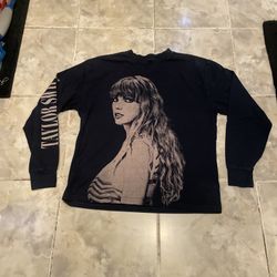 Taylor Swift The Eras Tour Official Size Medium Long Sleeve Concert Shirt