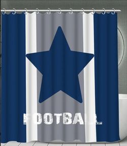 Football Shower Curtain