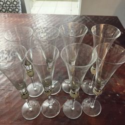 Crystal Champagne Glasses