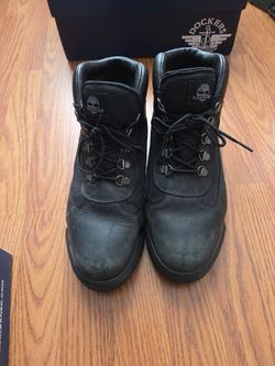Timberland black boots men