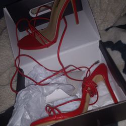 Lace Up Heels 