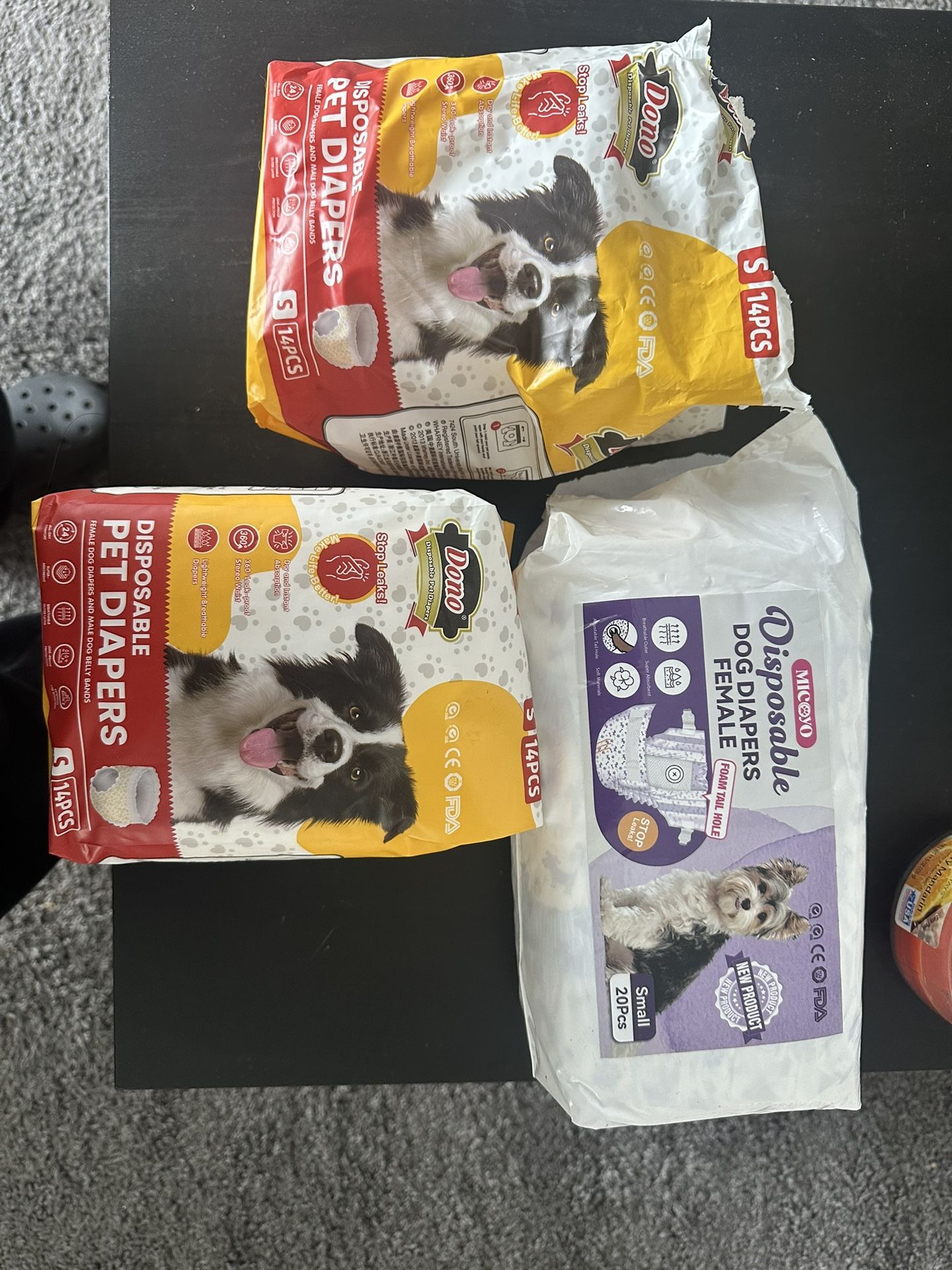 Dog Female Small Diapers