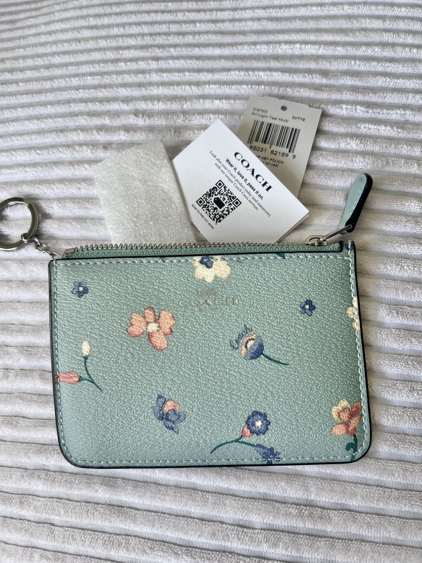 Coach Mystical Flowers Pouch
