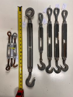 Galvanized turn buckles