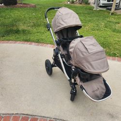 Double Stroller Can Be Used As A Single As Well