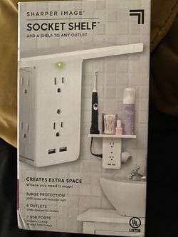 Sharper Image Socket  Shelf 