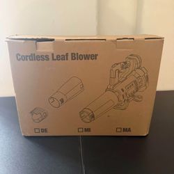 2 Cordless Leaf Blower Brand New