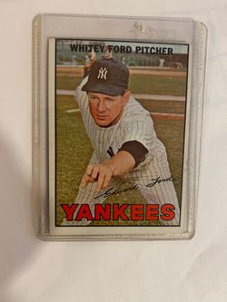 1967 Topps Whitey Ford