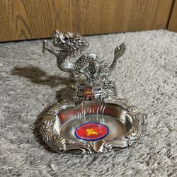 Dragon Zippo Lighter Ash Tray