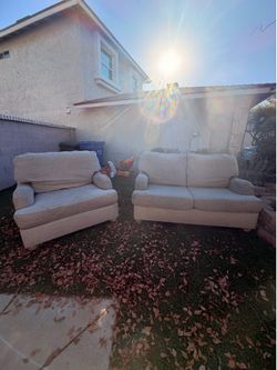 Small couch and love seat