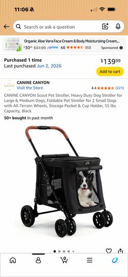 Dog stroller