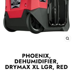 Phoenix, Dehumidifier, DryMax XL LGR, Red
