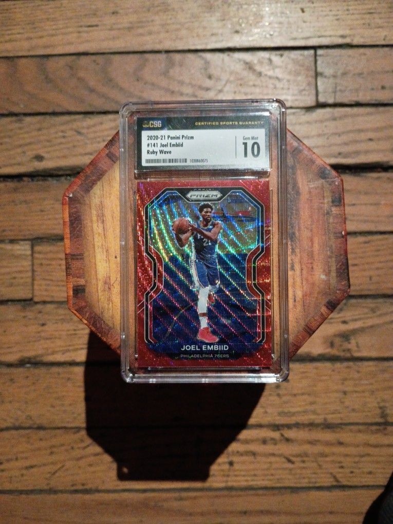 Joel Embiid Gem Mint 10 Card