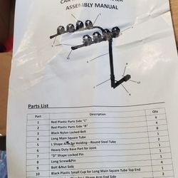 4 Bicycle Rack Brand New