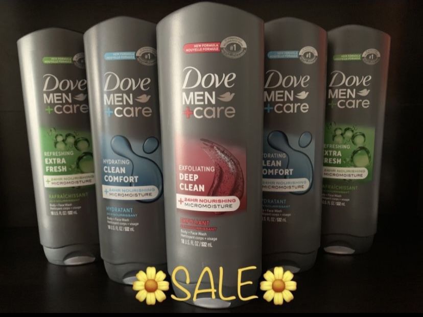 🛍SALE!!!!!!!!! DOVE BODY WASH (PACK OF 3)