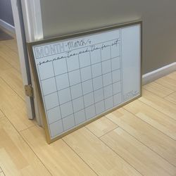 Calendar White Board