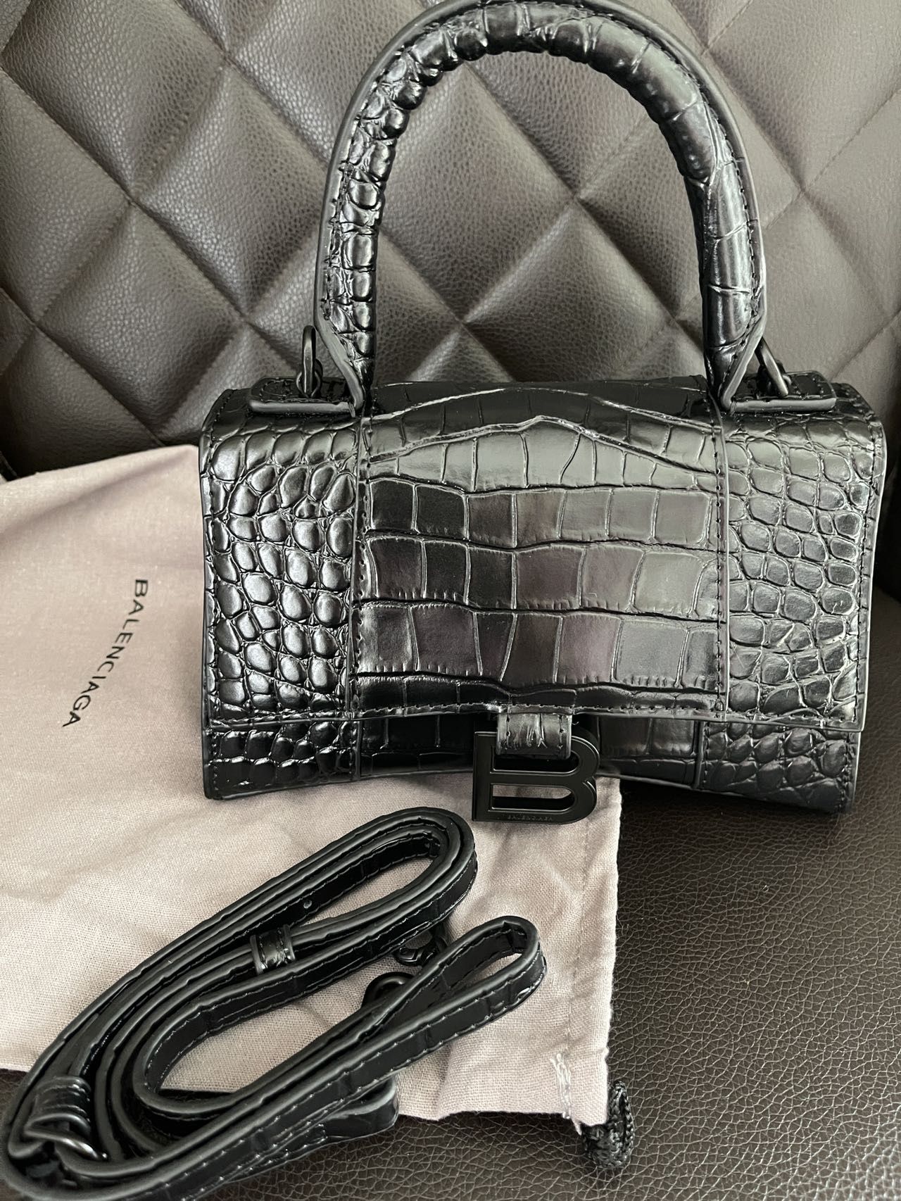 Balenciaga Women's Hourglass Small Handbag