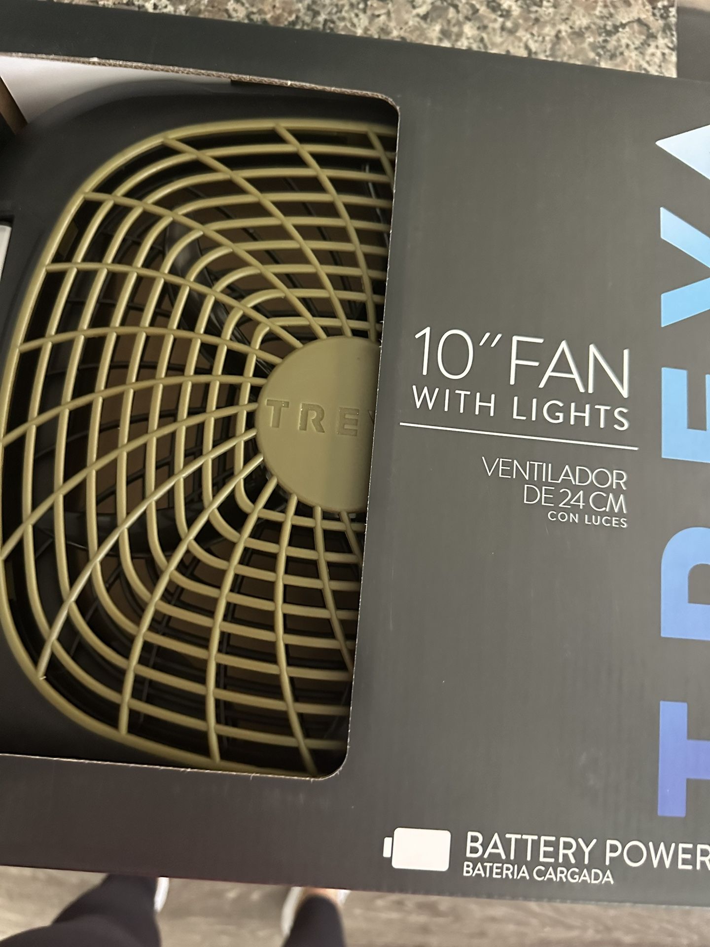 Battery Powered Operated Fan