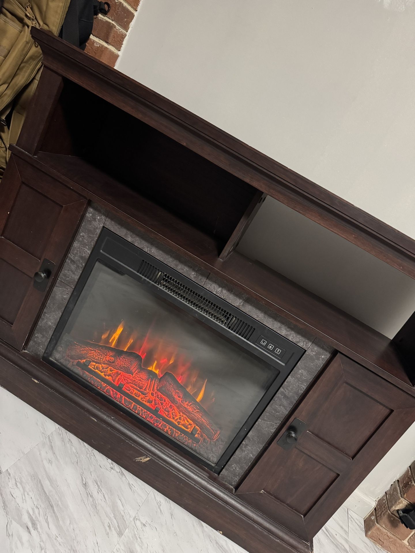 Electric Fireplace/heater Tv Stand