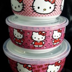 Hello Kitty Food Storages 