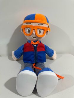 Blippi Plush Stuffed Doll Toy