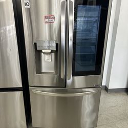 LG 36inch. 3-Door French Door With Ice Maker Stainless Steel Refrigerator 