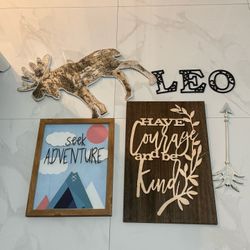 Baby Boy Nursery Room Decor
