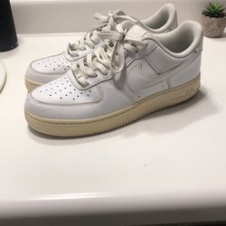 White Air Force 1s