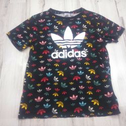 Vintage Adidas Multicolor Shirt Youth Size Large (13-14)
