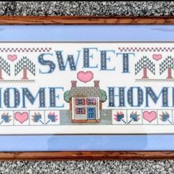 Home Sweet Home - Framed Picture. 27.5" L X 14.5" L, Sell 