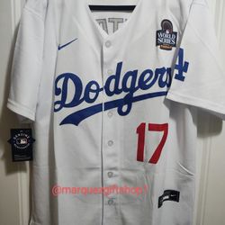 Men's Ohtani WS Dodgers Jerseys 