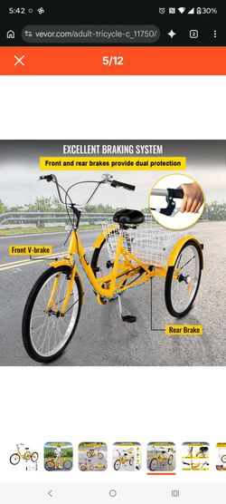 VEVOR ADULT TRICYCLE