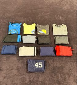 4T Boys Summer Clothing Lot - Nike, Russell, and More - 13 Items