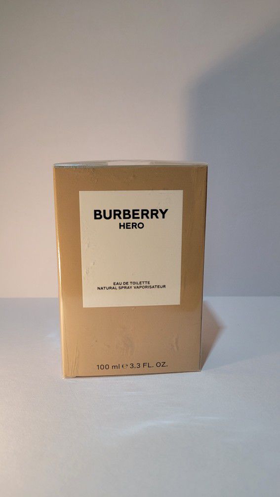 Burberry Hero EDT | Designer Men's Cologne | 3.4oz Bottle Brand New Unopened 