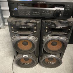 Sony Receiver And Sony Speakers Sounds Amazing 
