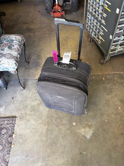 Small luggage carrier.