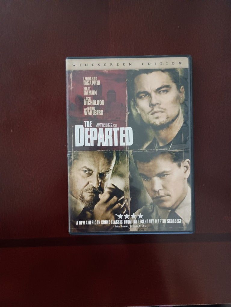 3/$10 ๐ The Departed Widescreen Edition DVD With Leonardo DiCaprio & Matt Damon