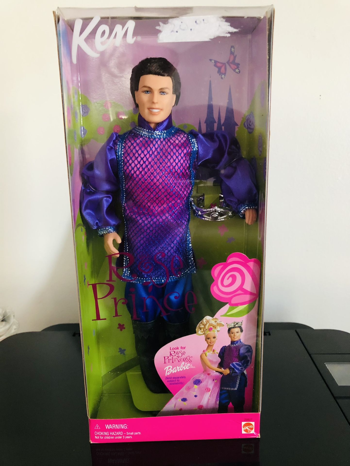 ‘2000’ Rose Prince Ken Doll. Mint Condition ….$20