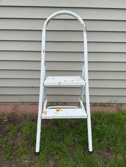 Folding Metal Step Stool