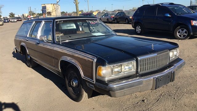 1989 MERCURY Colony Park station wagon GS