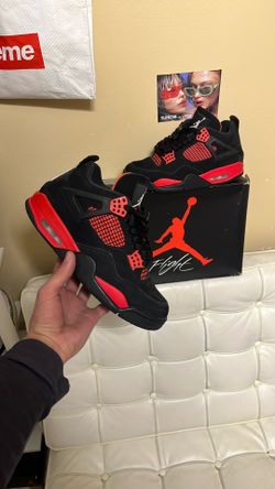 Jordan 4 Red Thunder Size 8 