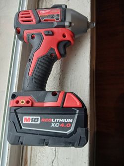 M18 3/8 Impact  wrench And battery  4.0 Ah new