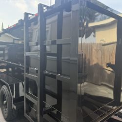 New 8x4x12 Hydraulic Utility Dump Trailer 🔥
