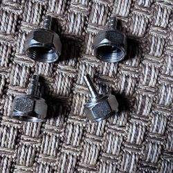 1/4" Barb Draught Connection Kit - Includes Hex Nut, Tailpiece, and Gasket